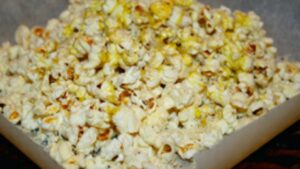 Grated Asiago Popcorn